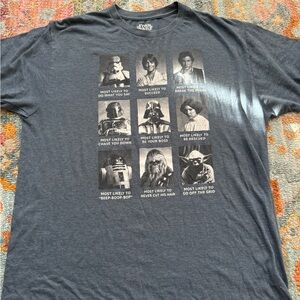 Star Wars men’s size L tee